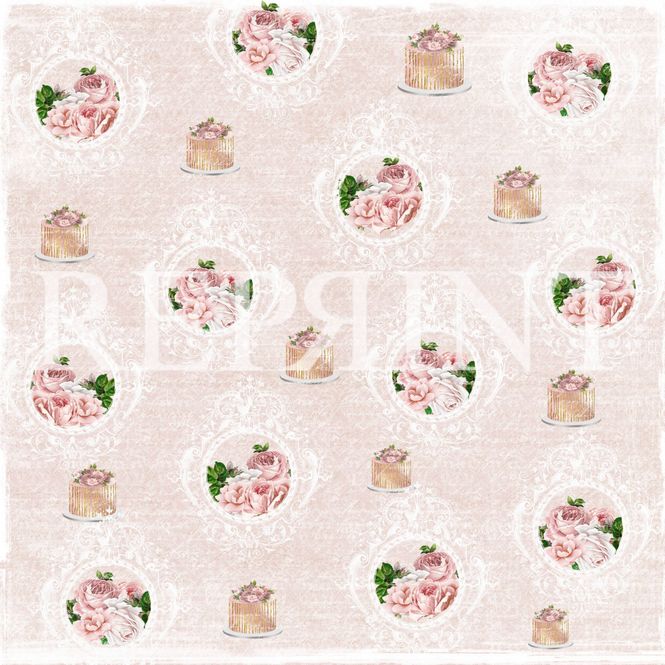 Hovedbilde Reprint - 12x12 - RP0248 - I Do Collection - Wedding Cake