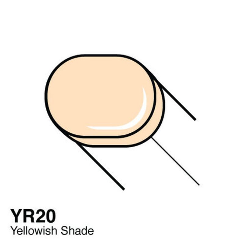 Copic - Sketch Marker - YR20 - YELLOWISH SHADE