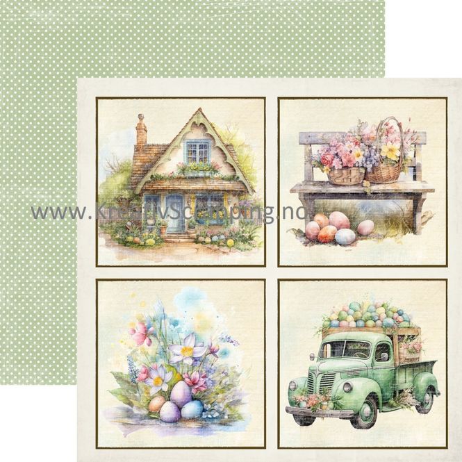 Hovedbilde Reprint - 8x8 - RPM052 - Easter - Paper Pack