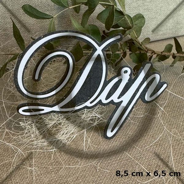 Papirdesign Dies PD 1424 - Dåp 3