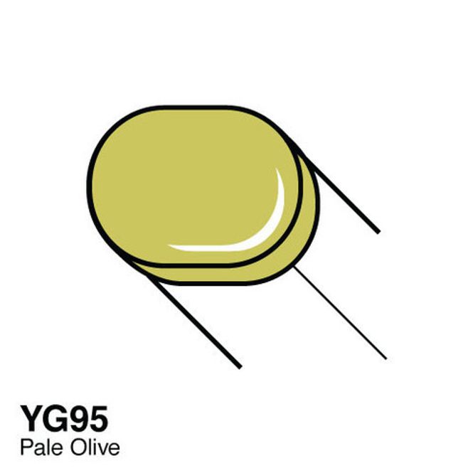 Hovedbilde Copic - Sketch Marker - YG95 - PALE OLIVE