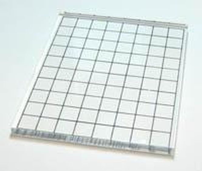 Hovedbilde Kort & Godt - Akrylkloss m/ruter - L - 8,5x10,5cm 