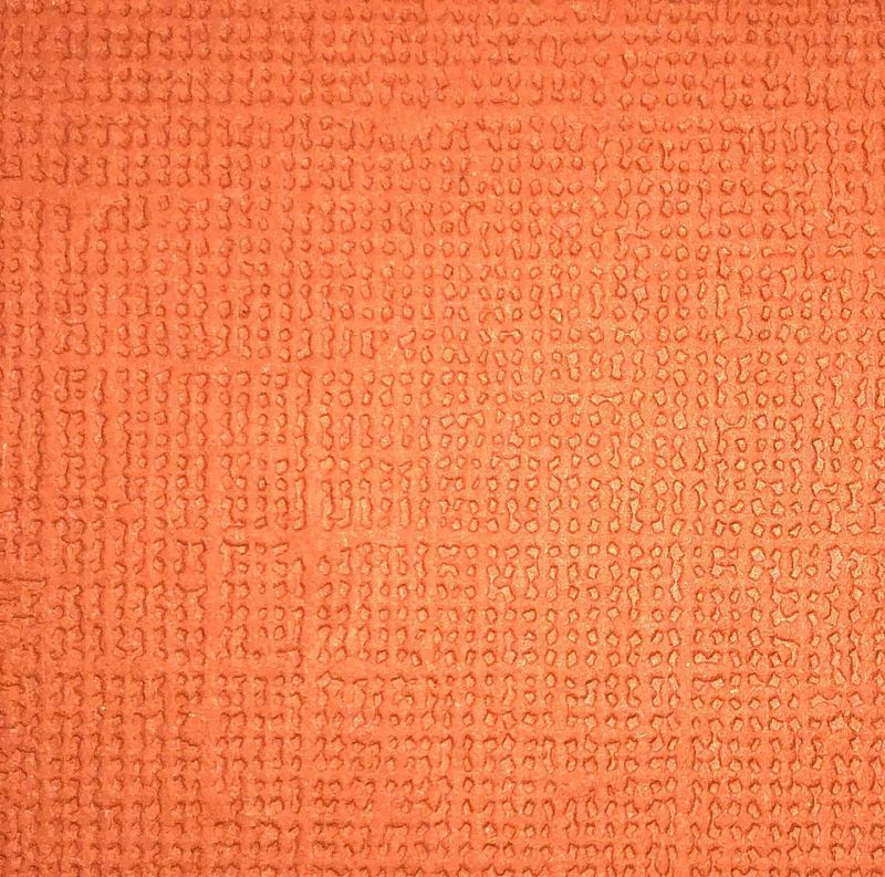 Canvas Cardstock - 12x12 - 1505 - Orange - 10 pk