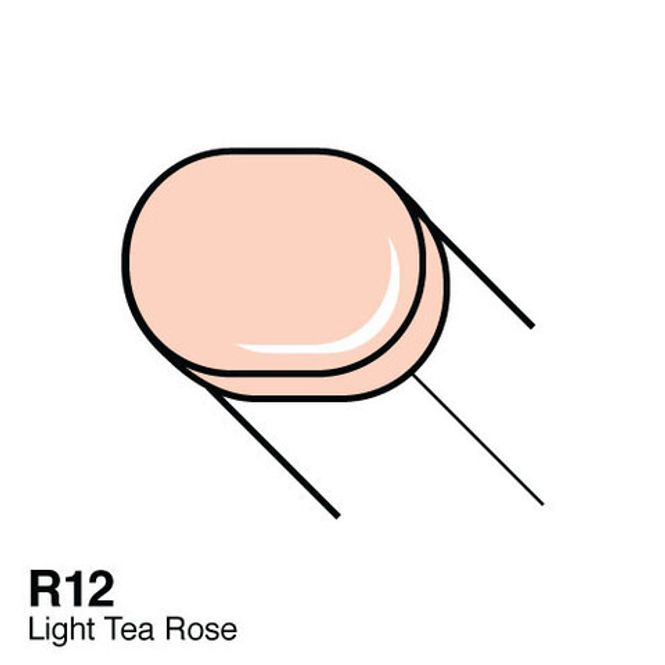 Hovedbilde Copic - Sketch Marker - R12 - LIGHT TEA ROSE
