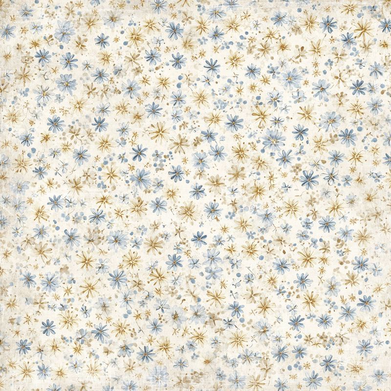 Reprint - 12x12 - RP0758 - Summer Meadow - Floral Frame