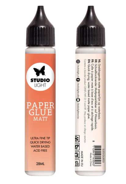 Studio Light - Paper Glue - Matte - 28ml - 1 stk