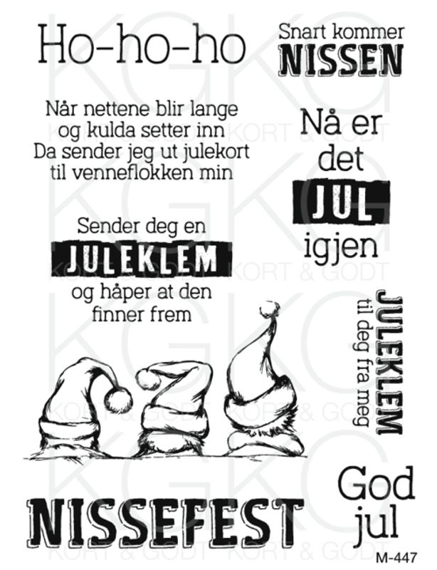 Kort & Godt - M-447 - Snart kommer nissen