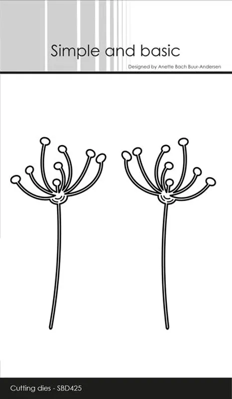 Simple and basic - Dies - SBD425 - Decorative Branches