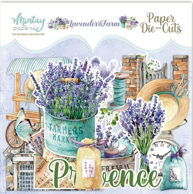 Mintay - LAV - Lavender Farm - Paper Die-Cuts