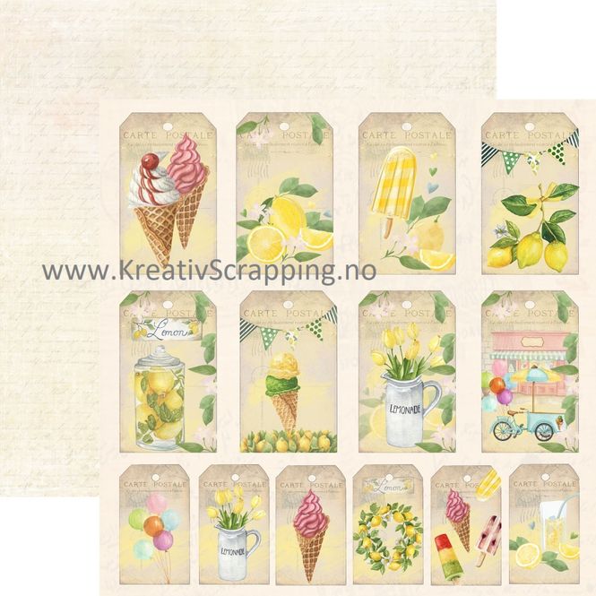 Hovedbilde Reprint - 12x12 - CRP040 - Summer Holiday