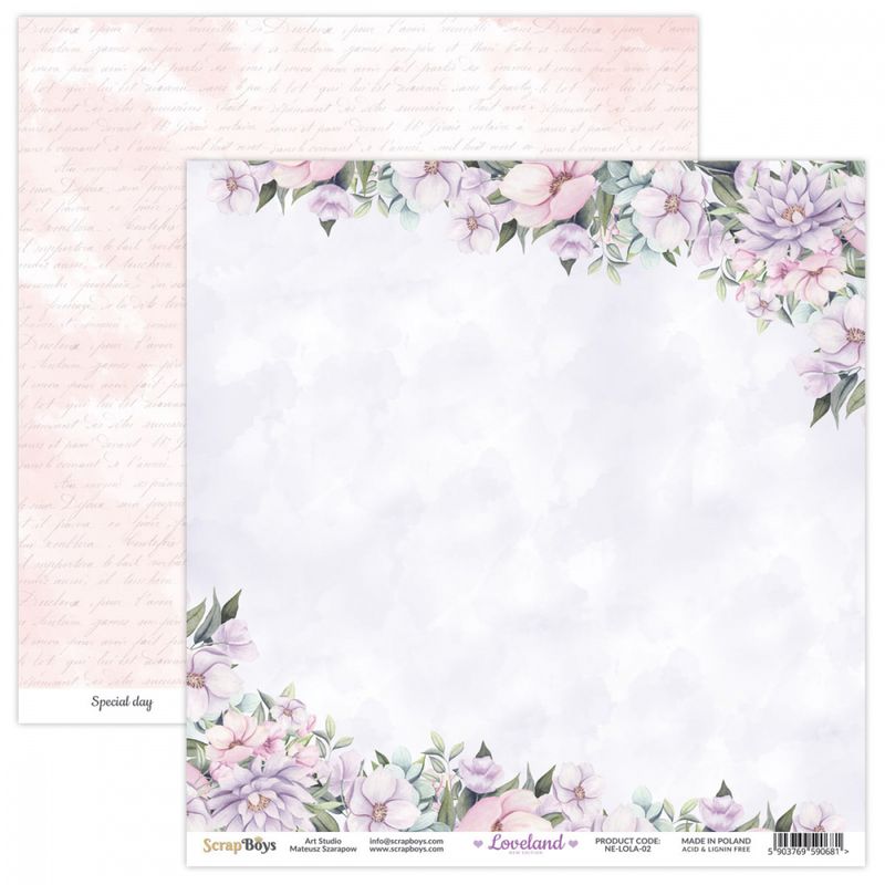 ScrapBoys - New Edition Lovland - 12x12 - NE-LOLA-02