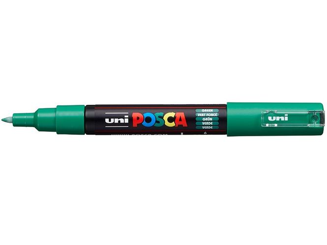 Hovedbilde Uni POSCA - PC-1M - Extra-Fine 0,7-1mm -  6 - Green