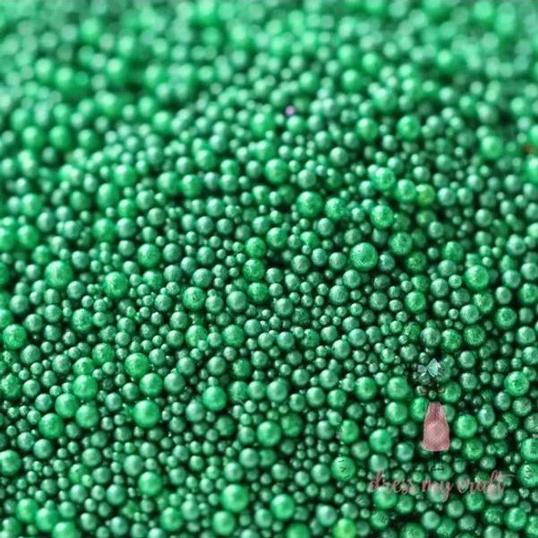 Dress My Craft - Flower Pearls - 30g - Green