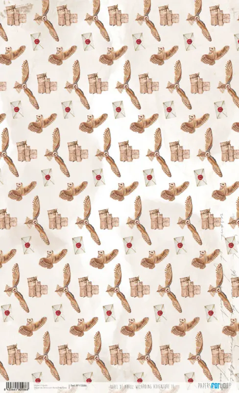 Papers For You - Wizarding Adventure - Rice Paper - 54x33cm -8pk