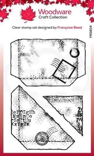 Hovedbilde Woodware - FRS804 - Clear stamp - Paper Pockets
