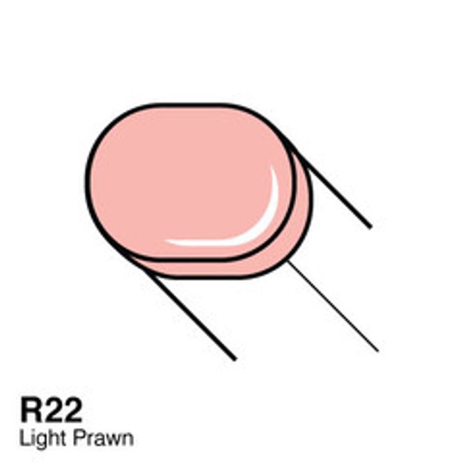 Hovedbilde Copic - Sketch Marker - R22 - LIGHT PRAWN