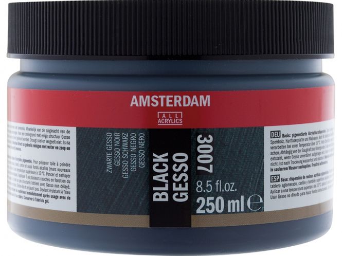 Hovedbilde Amsterdam - 3007 - Gesso - Black - 250ml