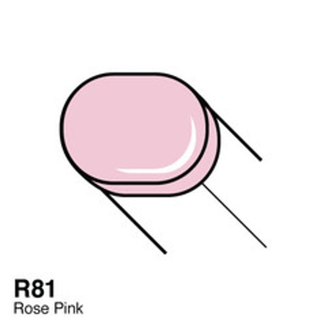 Hovedbilde Copic - Sketch Marker - R81 - ROSE PINK