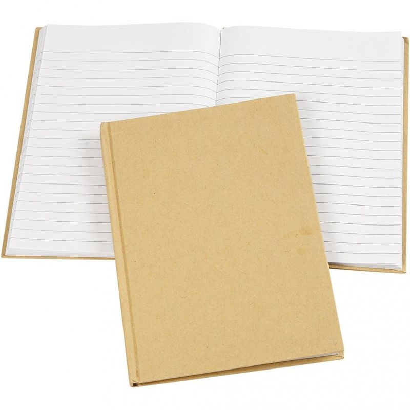 Notebook - Kinabok - A5 - 15 x 21 cm - Natur