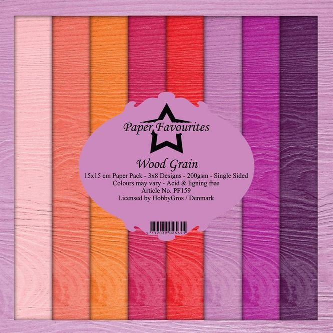 Hovedbilde Paper Favourites - 6x6 Paper Pad - PF159 - Wood Grain