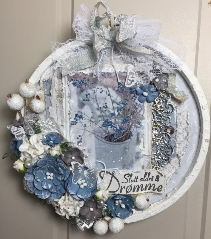 Creotime - Broderiramme - 20 cm