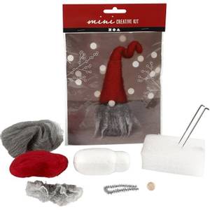 Bilde av Hobbysett - Jul - Mini - Nese nisse m/grtt skjegg