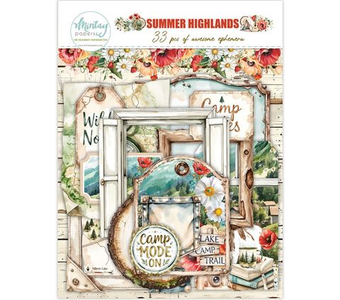 Hovedbilde Mintay - SUM - Summer Highlands - Paper Elements - 27 pcs