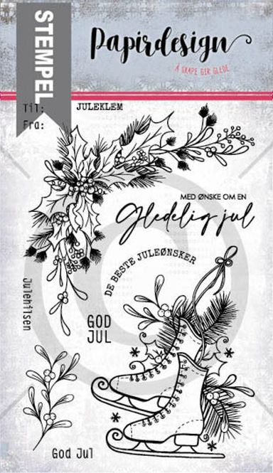 Hovedbilde Papirdesign - Stempel - PD 2000370 - Skøytetur