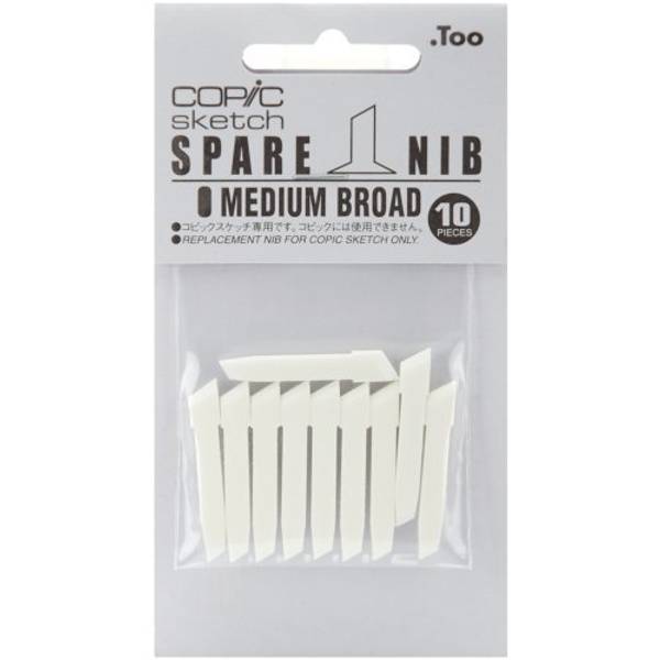 Copic Marker Sketch - Replacement Nib - Medium Broad - 10stk
