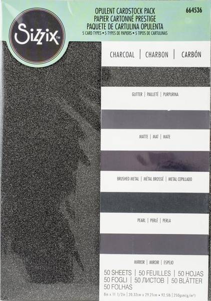 Sizzix - Opulent Cardstock Pack - 8x11,5