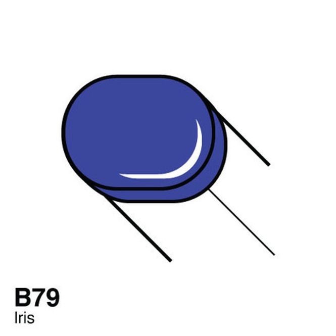 Hovedbilde Copic - Sketch Marker - B79 - IRIS