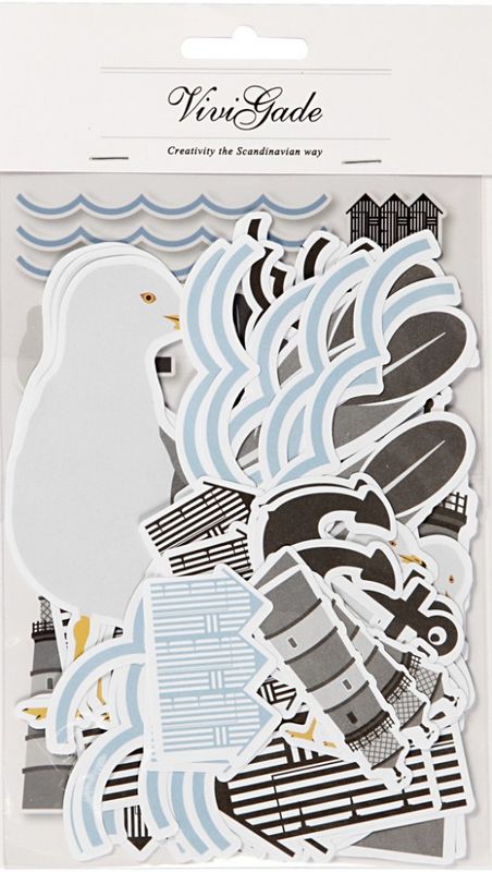 Vivi Gade - Die cuts - Maritim - 54 stk