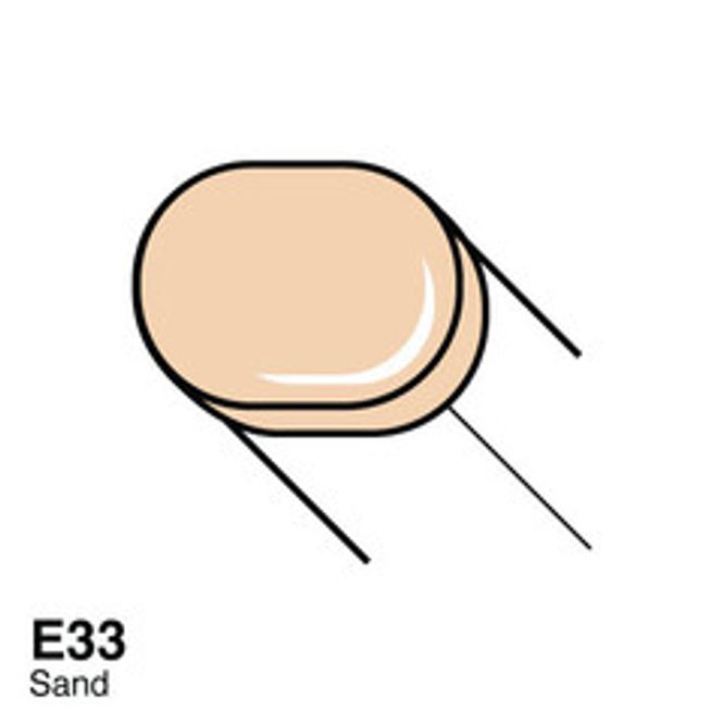 Hovedbilde Copic - Sketch Marker - E33 - SAND