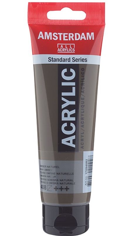 Amsterdam - Acrylic Standard - 120ml - 408 Raw Umber