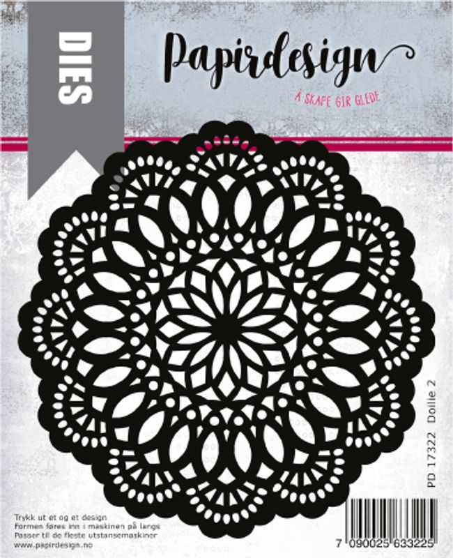 Papirdesign Dies PD17322 - Doilie 2