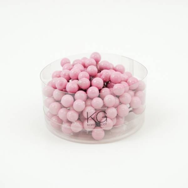 Kort & Godt - PB234 - Pyntebær - 8mm - Rosa