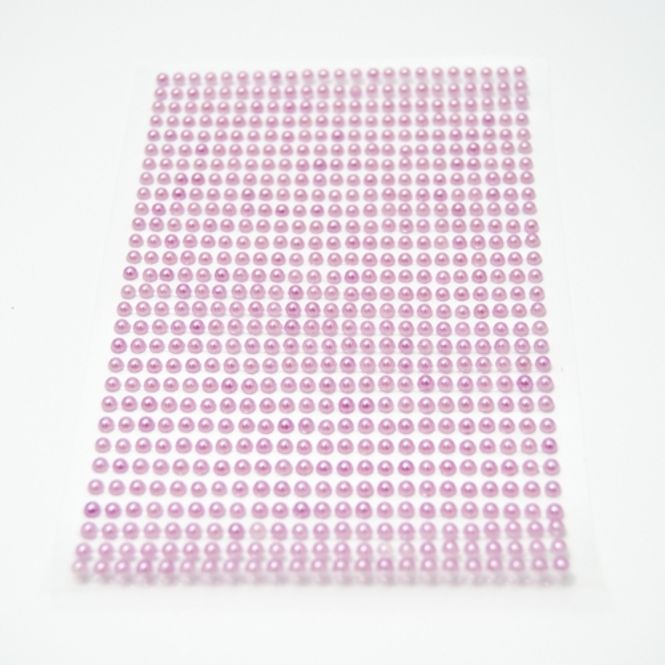 Hovedbilde Kort & Godt - Stickers - ST-112 - Perle - 3mm - Lilla