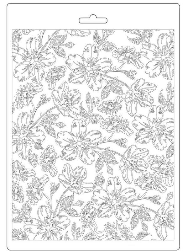 Stamperia - Soft Mould - A5 - 579 - Atelier Van Gogh Blossoms