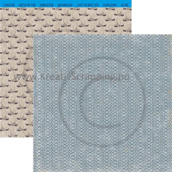 Papirdesign PD18434 - Fremtidsdrømmer - Fiskekroker