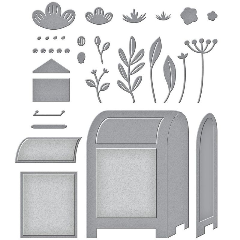 Spellbinders - S5-530 - Dies - Parcel & Post Mailbox