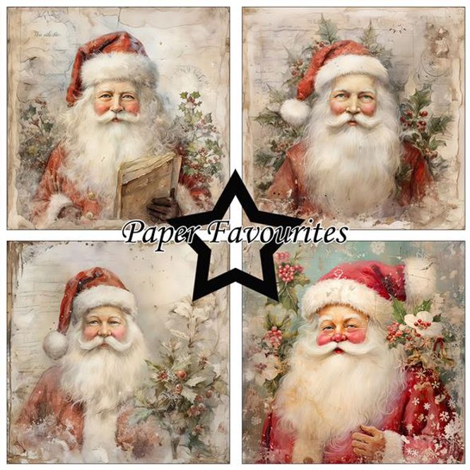 Hovedbilde Paper Favourites - 6x6 Paper Pad - PF501 - Santa Claus
