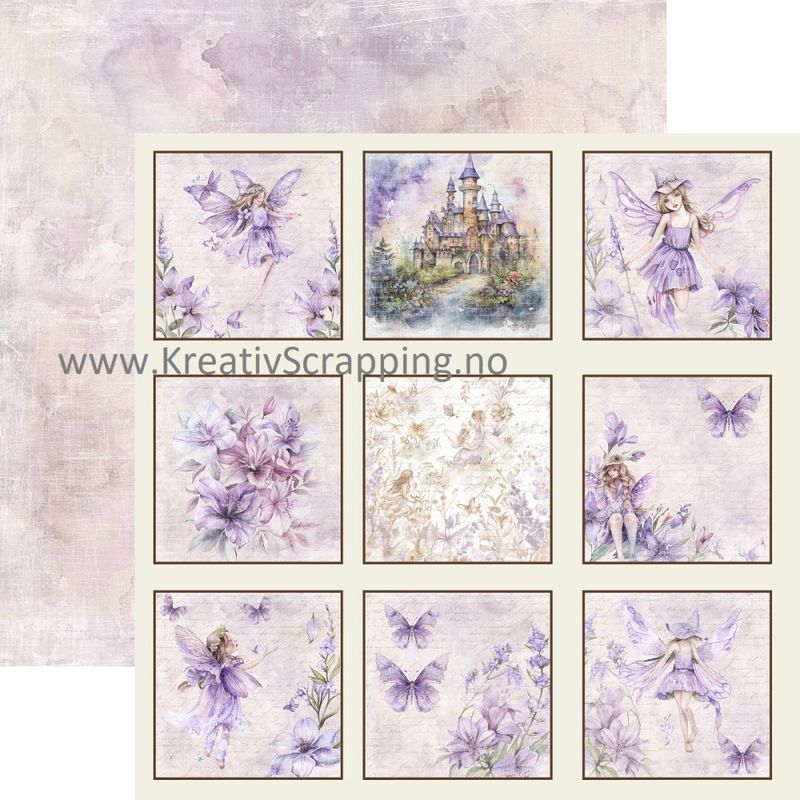 Reprint - 12x12 - CRP077 - Fairies - Paper Pack