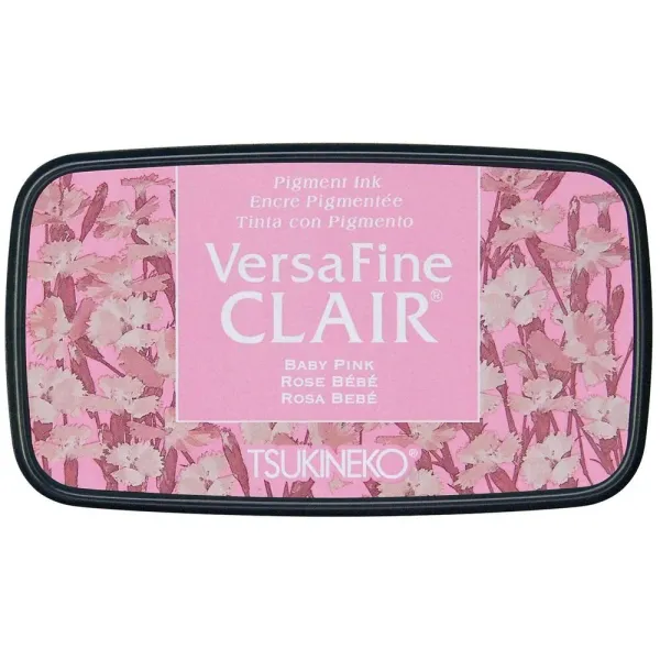 Tsukineko - VersaFine CLAIR - Ink Pad - 802 - Baby Pink