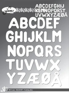 Bilde av By Lene - Dies - BLD1507 - Balloon Alphabet