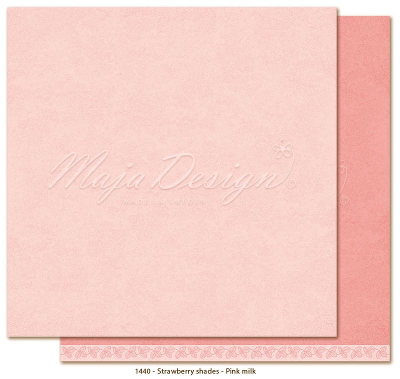Maja Design - 1440 - Monochromes - Strawberry shades - Pink milk