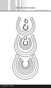Bilde av Simple and basic - Dies - SBD238 - Horseshoe