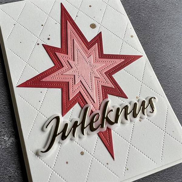 Simple and basic - Dies - SBD355 - Oblong Stars