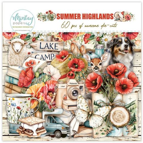 Hovedbilde Mintay - SUM - Summer Highlands - Paper Die-Cuts - 60 pcs