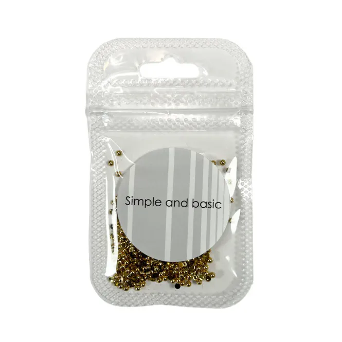 Hovedbilde Simple and Basic - SBA502 - Halvperler - 2mm - Polished Gold