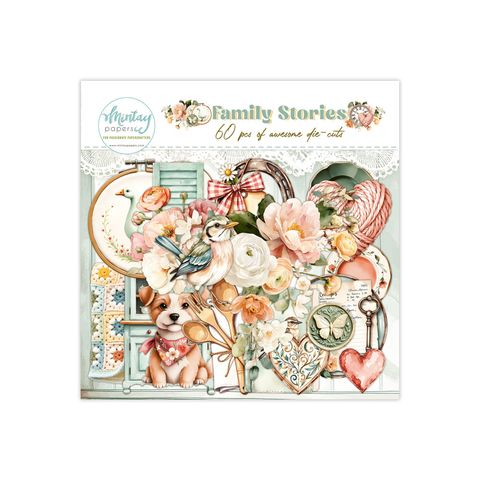 Hovedbilde Mintay - FAM - Family Stories - Paper Die-Cuts - 60 pcs